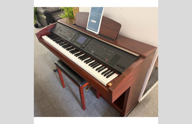 Yamaha CVP303 Satin Mahogany Digital Piano, Used - Complete Package (SN:GBCCKK01058) - Image 6